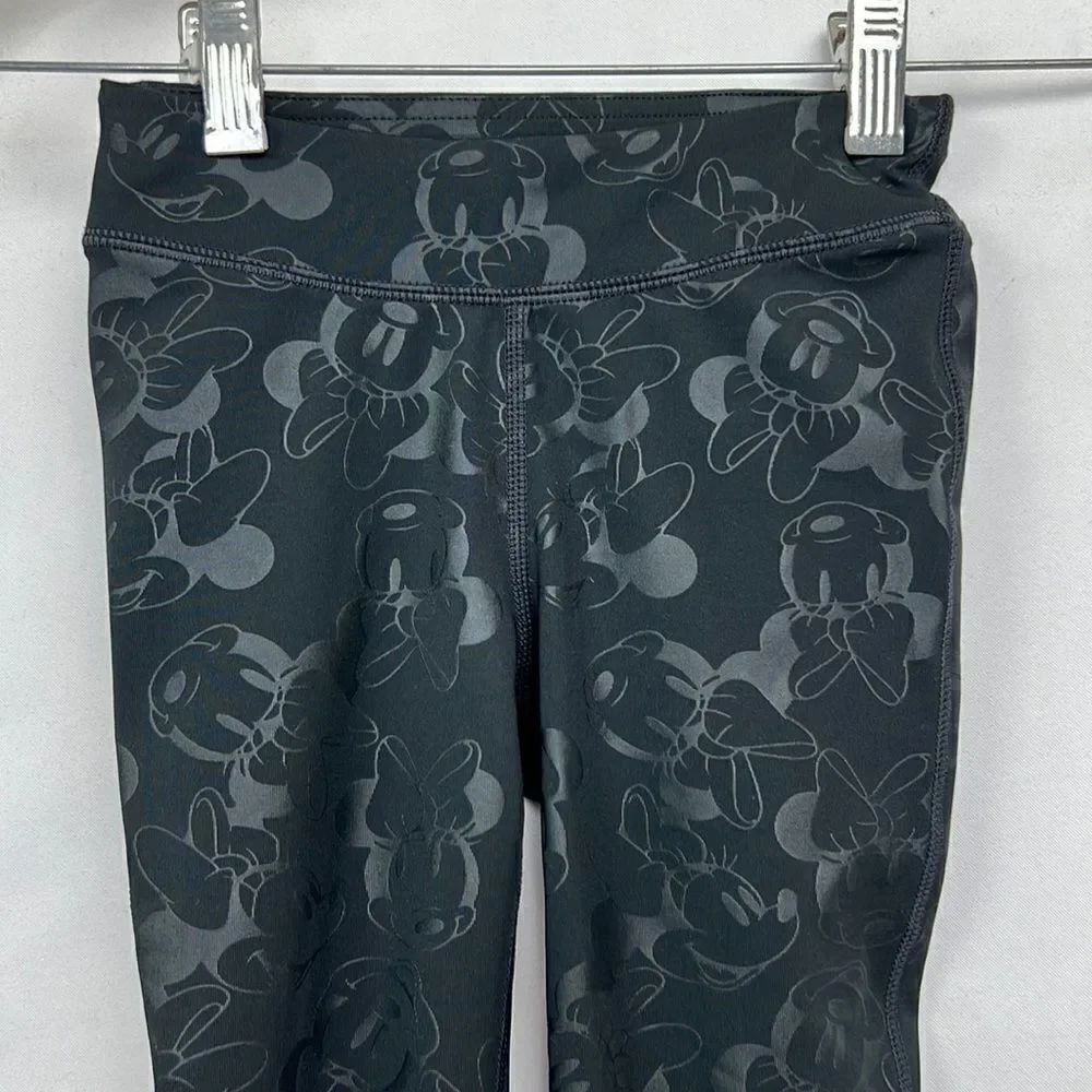 Baby Gap Disney Minnie Mouse black leggings EUC size 5T